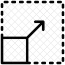 Outil De Redimensionnement Ui Interface Icône