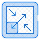 Outil De Redimensionnement Outil De Conception Outil Graphique Icon
