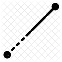 Ligne Segment Outil Icône