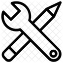 Outil Mecanique Support Technique Outils De Service Icône