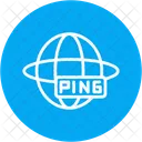 En Ligne Ping Site Web Icône