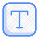 Outil De Texte Texte Zone De Texte Icône