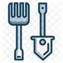 Outils agricoles  Icône