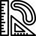 Conception Outils Echelle Icône