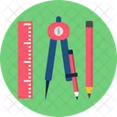 Dessiner Crayon Conception Icon