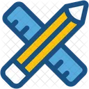 Crayon Regle Echelle Icon