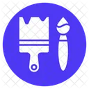 Outils De Peinture Pinceau Peinture Icon