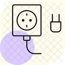 Outlet Tool Electric Icon