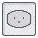 Outlet Power Strip Socket Icon