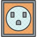 Outlet Socket Electricity Icon
