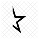 Outline Star Right Icon