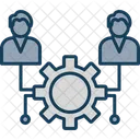 Outsource Management Network Outsource Icon