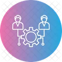 Outsource Management Network Outsource Icon