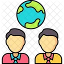 Outsourcing Remote Arbeit Business Process Outsourcing Symbol