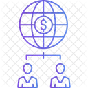 Outsourcing Remote Work Business Process Outsourcing Icon