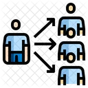 Outsourcing  Icon