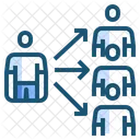 Outsourcing  Icon