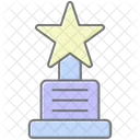 Outstanding Achievement Lineal Color Icon Icon