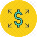 Outward Cash Flow Icon