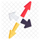 Directional Arrows Navigational Arrows Arrowheads 아이콘