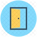Ouvert Porte Maison Icône