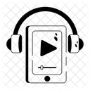 Filme Para Celular Ouvir Video Video Para Celular Ícone