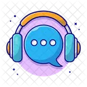 Ouvindo música  Ícone