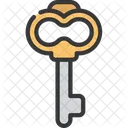 Oval Key Key Password Icon
