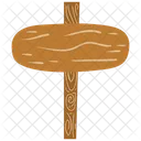 Oval wood board  Icon