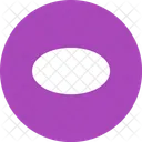 Oval Icono