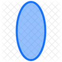 Oval  Icono