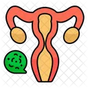 Ovary Female Reproductive Organ Fallopian Tube Icon