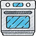 Oven Cook Baked Icon
