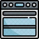 Oven Microwave Kitchen Icon