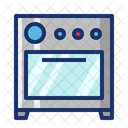 Oven Roast Cooking Icon