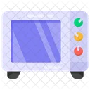 Microwave Oven Kitchen Appliance Icon