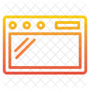 Oven Microwave Cooking Icon