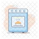Oven Microwave Electric Stove Icon