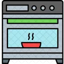 Oven Microwave Roast Chicken Icon