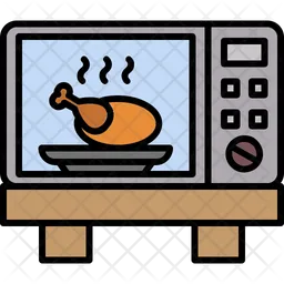 Oven chicken  Icon