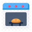 Bread Food And Restaurant Bakery Icon