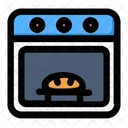 Bread Food And Restaurant Bakery Icon