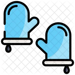 Oven mitt  Icon