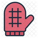 Oven Mitt Baking Kitchen Icon