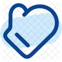 Oven Mitts Minimalistic Icon
