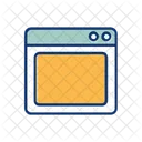 Microwave Oven Kitchen Icon