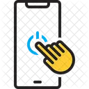 Over Click Touch Icon