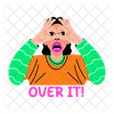 Over It Hand Binoculars Character Icon