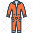 Overalls Workwear Template Icon