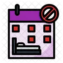 Overbooked Overbooking Calendar Icon